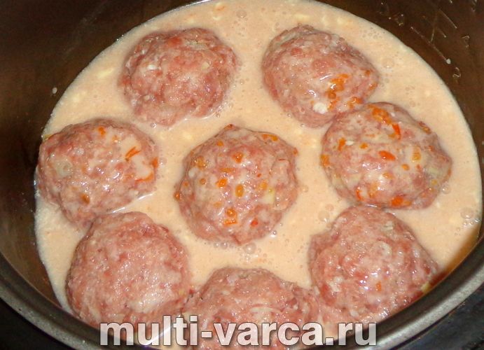 Тефтелі з індички в мультиварці