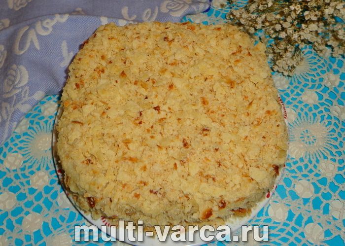 Торт «Наполеон» у мультиварці