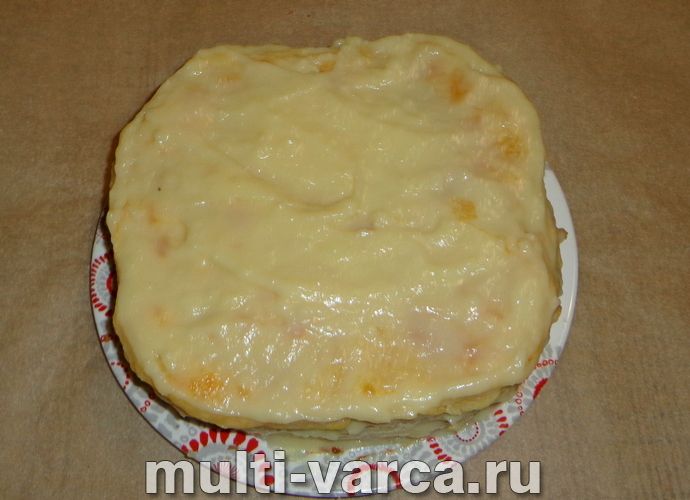 Торт «Наполеон» у мультиварці