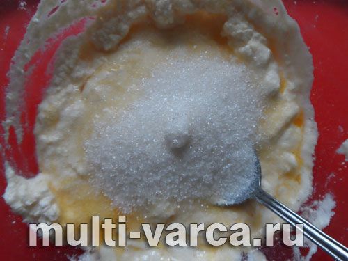 Ванільні сирники з яблуками та вівсяною крупою