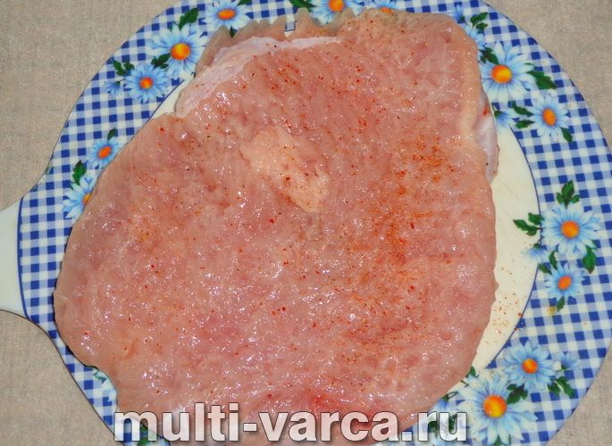 Запечене філе індички з апельсинами та часником