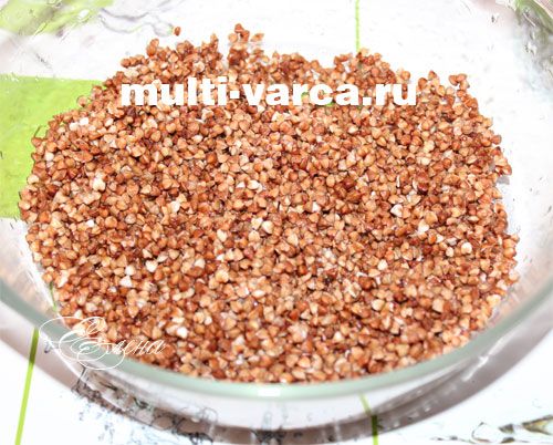 Запіканка з гречаної каші в мультиварці