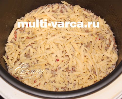 Запіканка з гречаної каші в мультиварці