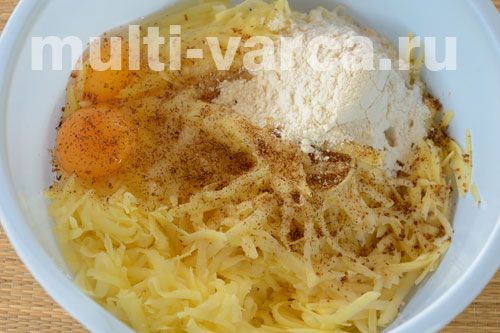 Запіканка з картоплі з грибами