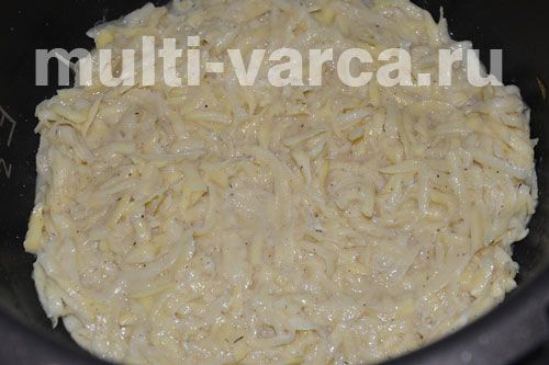 Запіканка з картоплі з грибами