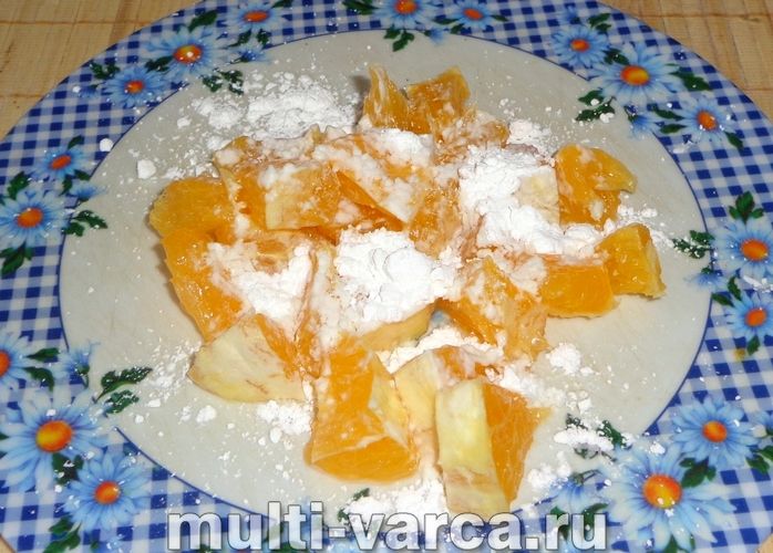 Апельсиновий манник у мультиварці