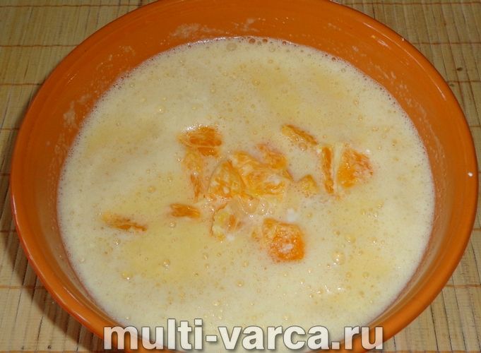 Апельсиновий манник у мультиварці