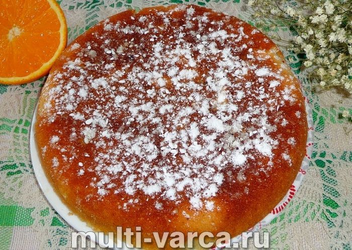 Апельсиновий манник у мультиварці
