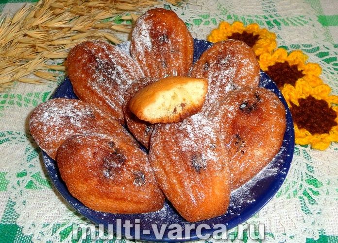 Французьке печиво "Мадлен"