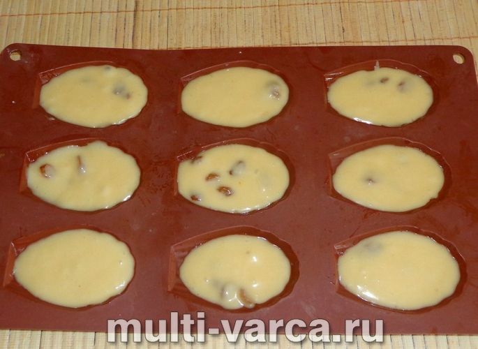 Французьке печиво "Мадлен"