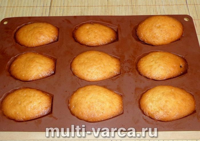 Французьке печиво "Мадлен"