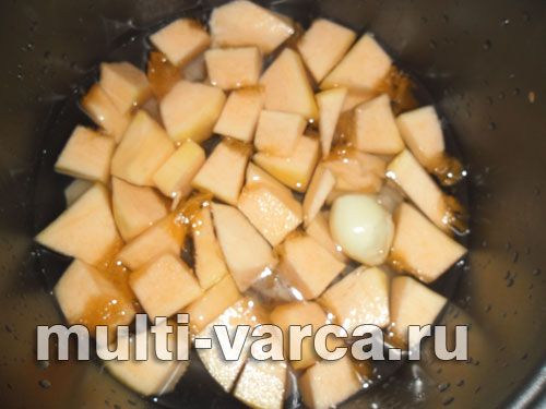 Гарбузовий суп із сиром