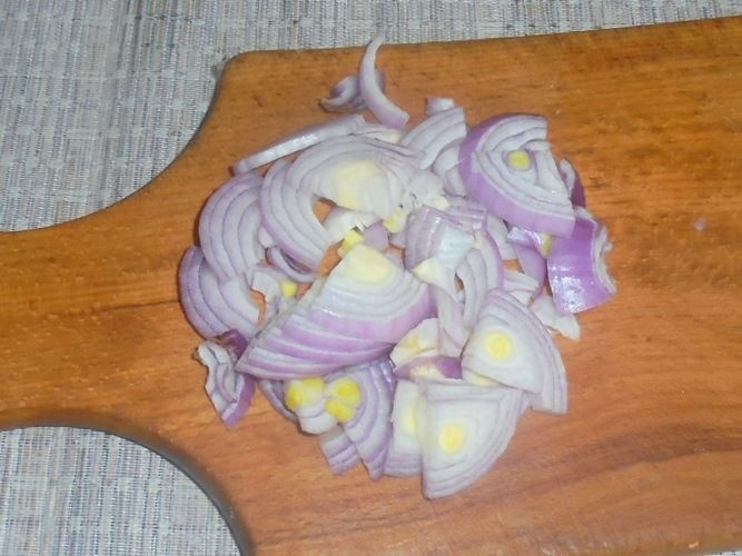 Горбуша, запечена з овочами під апельсинами