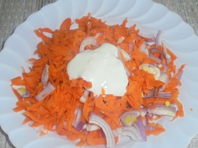 Горбуша, запечена з овочами під апельсинами