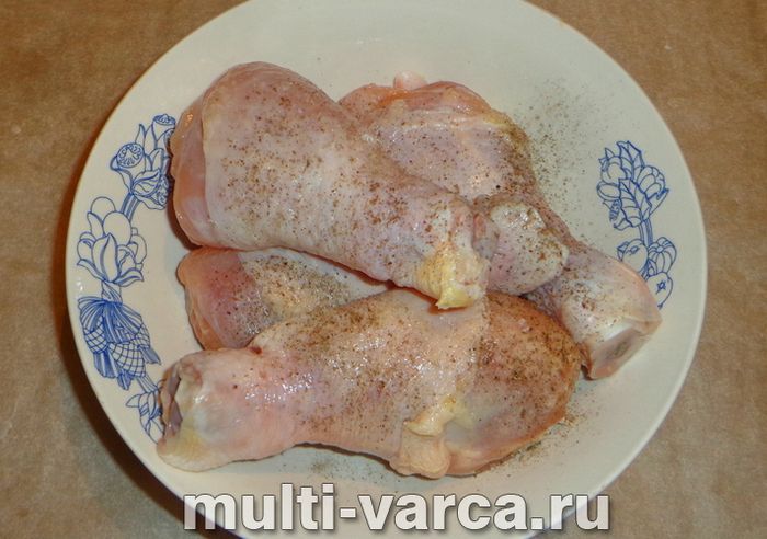 Гречка з куркою на пару в мультиварці
