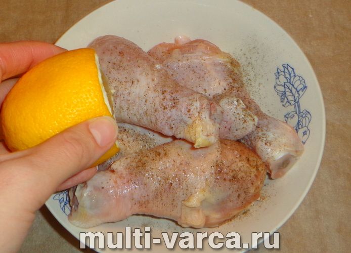 Гречка з куркою на пару в мультиварці
