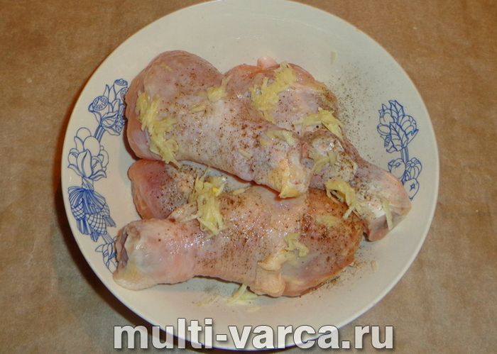 Гречка з куркою на пару в мультиварці