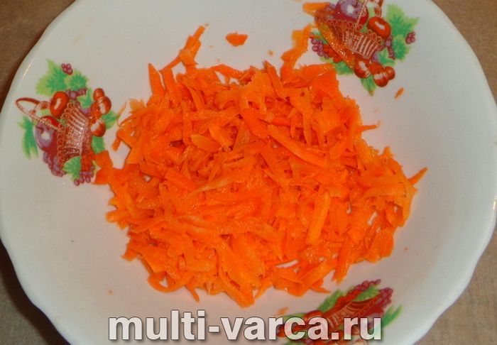 Гречка з квасолею в мультиварці