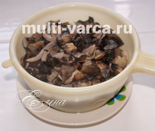 Грибна ікра в мультиварці