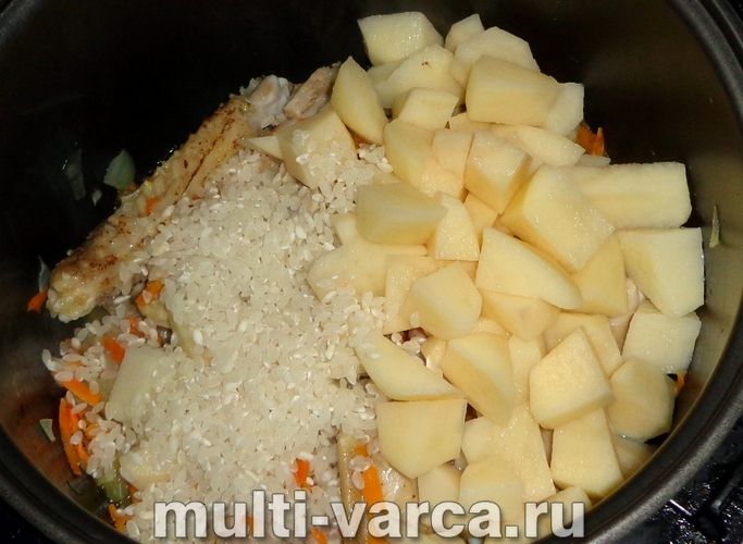 Харчо з курки в мультиварці