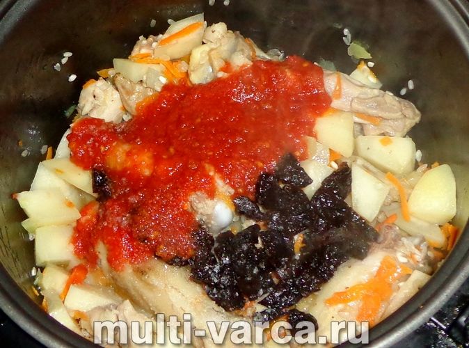 Харчо з курки в мультиварці