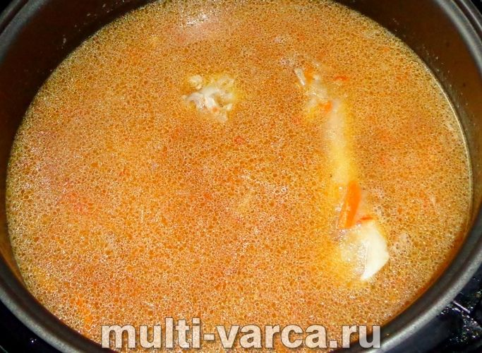 Харчо з курки в мультиварці