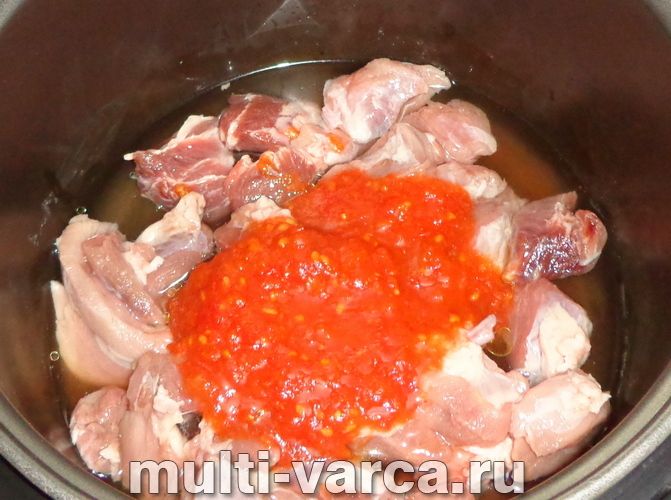 Харчо зі свинини в мультиварці