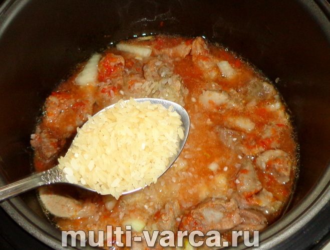 Харчо зі свинини в мультиварці