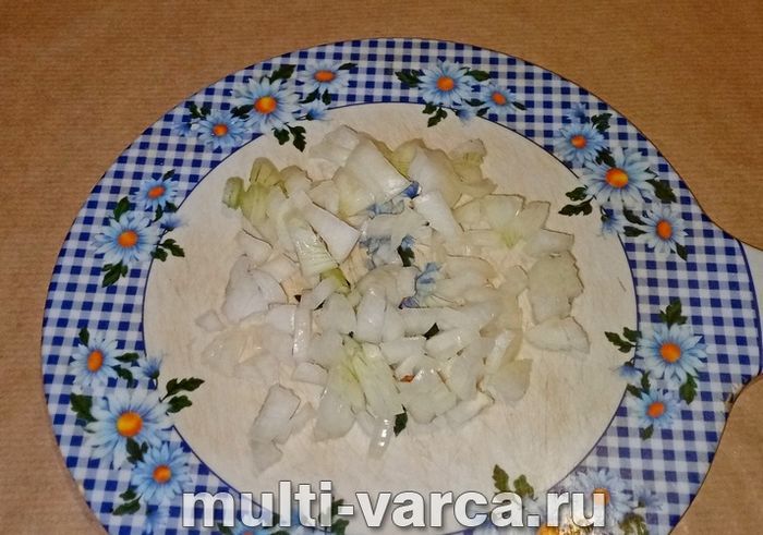 Ячна каша з овочами в мультиварці