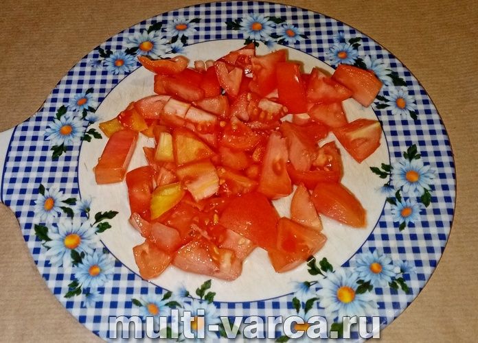 Ячна каша з овочами в мультиварці