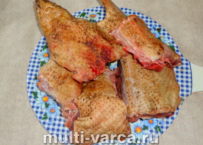 Качка в меду по-пекінськи