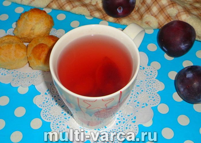 Компот зі сливи в мультиварці