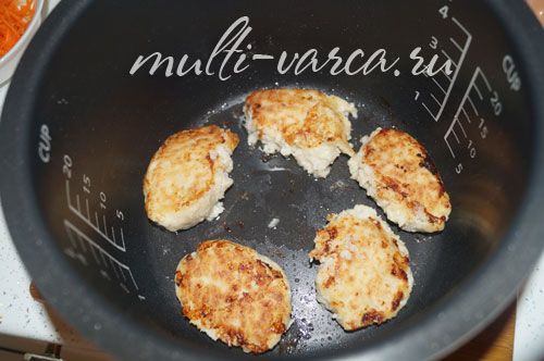 Котлети із зубатки в мультиварці