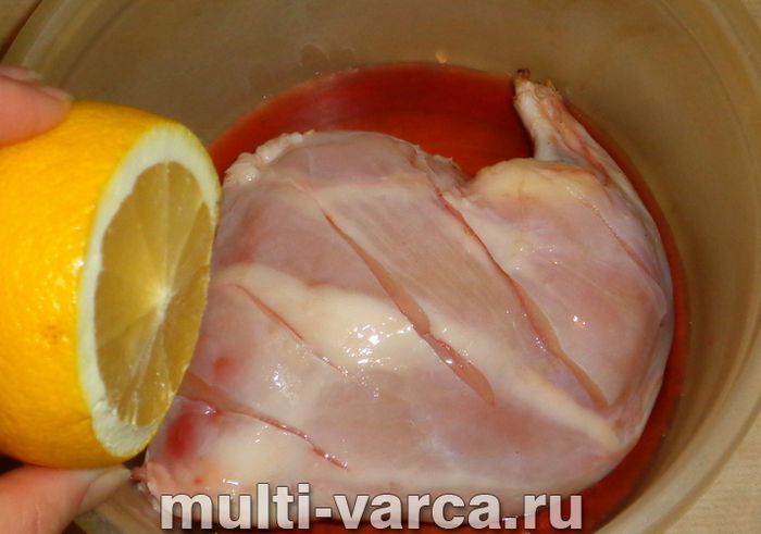 Кролик у вині