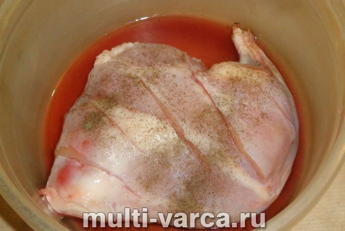 Кролик у вині