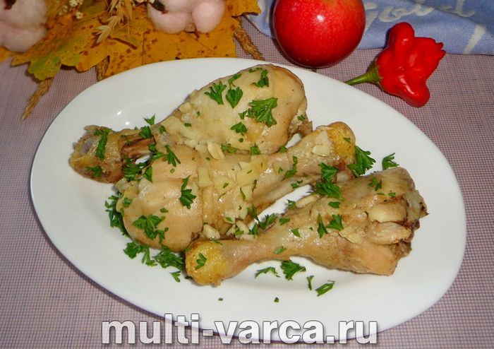 Курячі ніжки у фользі в мультиварці