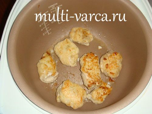 Курячі рулетики з апельсинами в мультиварці