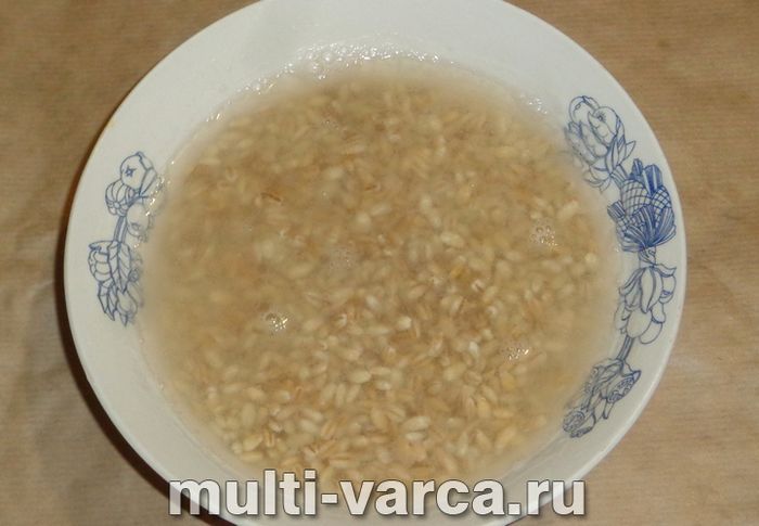 Кутя з перловки в мультиварці