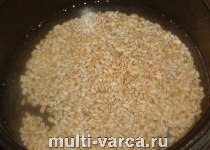 Кутя з перловки в мультиварці