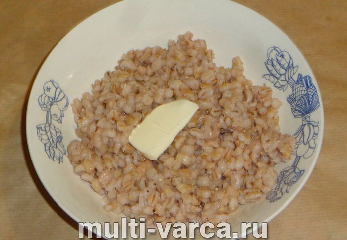 Кутя з перловки в мультиварці