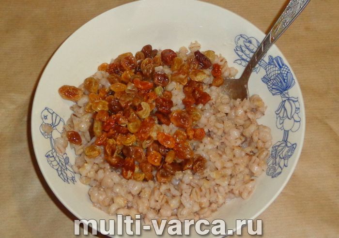 Кутя з перловки в мультиварці