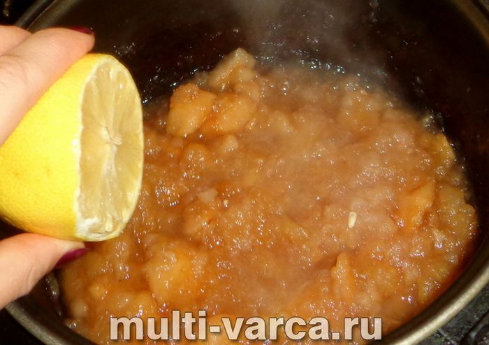 Мармелад із яблук у мультиварці