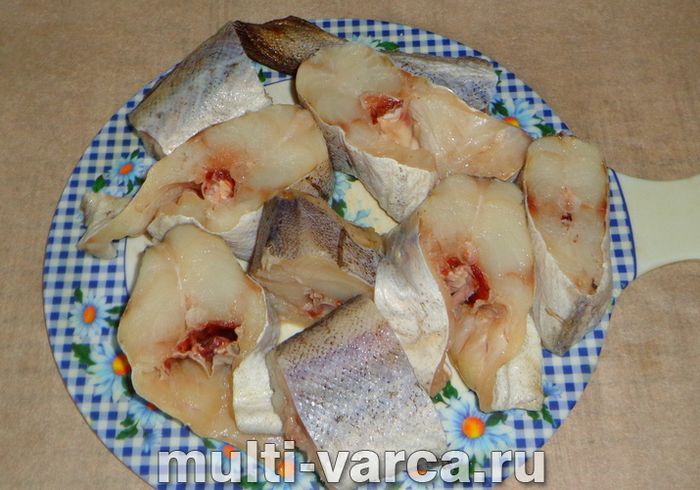 Минтай у майонезі в мультиварці