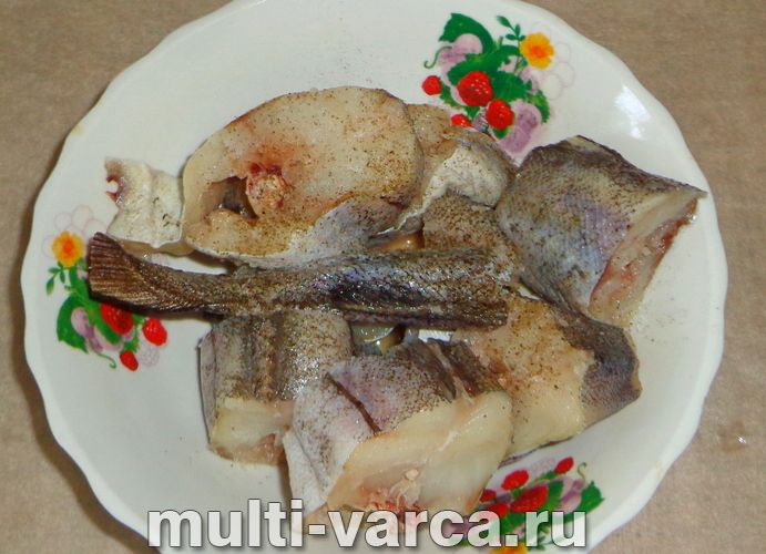 Минтай у майонезі в мультиварці