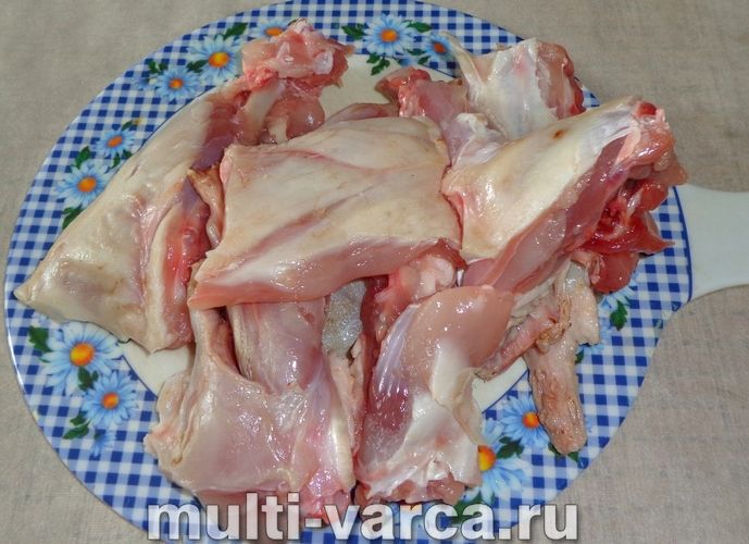Ніжки кролика в мультиварці
