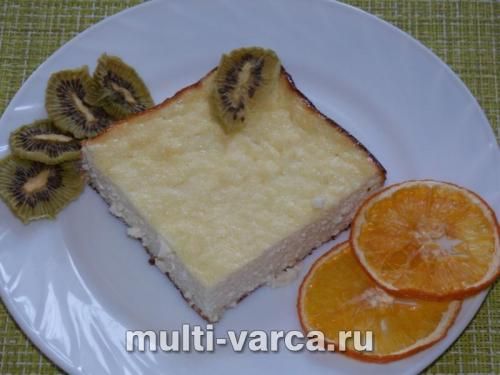 Ніжна сирна запіканка