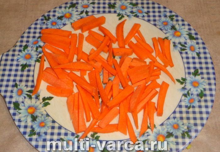 Овочі теріякі в мультиварці