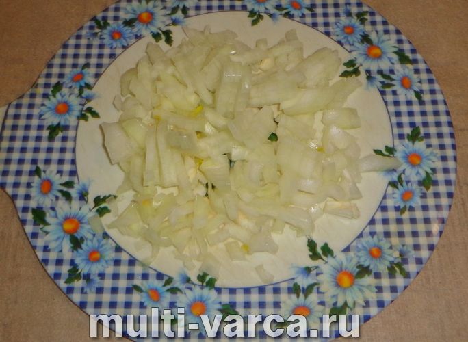 Паста з беконом у мультиварці