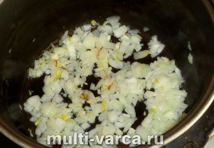 Перловка з реберцями в мультиварці