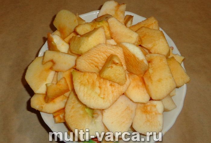 Пюре з яблук у мультиварці
